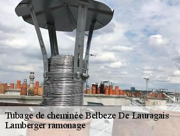 Tubage de cheminée  belbeze-de-lauragais-31450 Lamberger ramonage