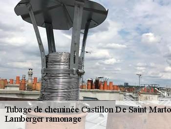 Tubage de cheminée  castillon-de-saint-martory-31360 Lamberger ramonage