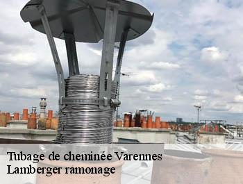 Tubage de cheminée  varennes-31450 Lamberger ramonage