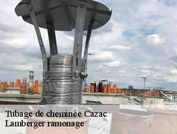 Tubage de cheminée  cazac-31230 Lamberger ramonage
