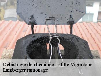 Débistrage de cheminée  lafitte-vigordane-31390 Lamberger ramonage
