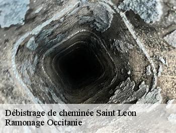 Débistrage de cheminée saint-leon-31560 Ramonage Occitanie