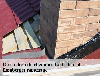 Réparation de cheminée  le-cabanial-31460 Lamberger ramonage