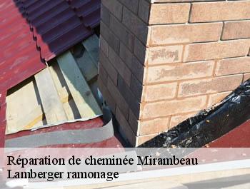 Réparation de cheminée  mirambeau-31230 Lamberger ramonage